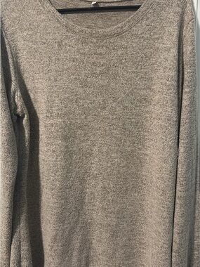 Men's Crewneck Sweater in Taupe - Lightweight Everyday Knit